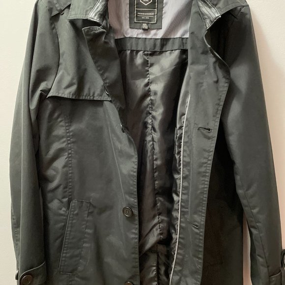 Men's West Forty Nine Trench Mid- Length Coat - Picture 3 of 8